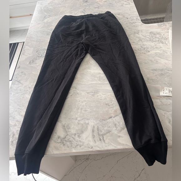 H&M Black Joggers with roses - Picture 3 of 3